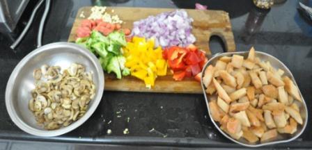 All ready for the plunge